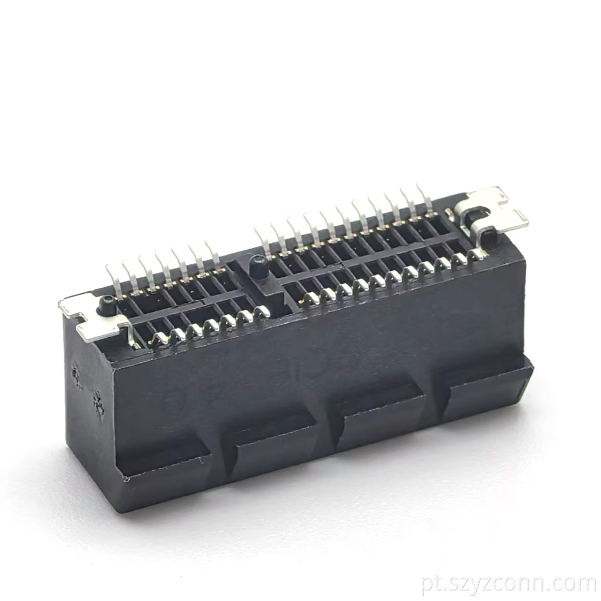 1.0 PCI EXPRESS EDGE SLOT Connector:1.0 PCI EDGE SLOT Straight SMD DIP Slot with Locating Posts 2*18P